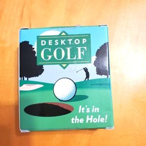 Desktop Golf Set, EUC ☆ Good for White Elephant gifts